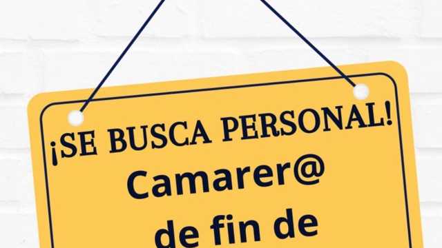 Ayudante/a de Camarero/a