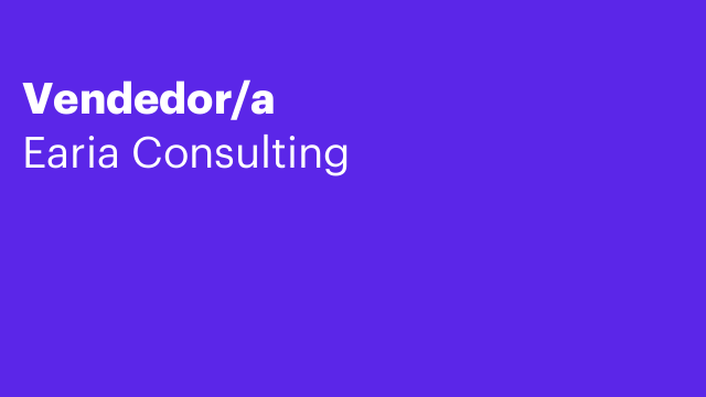 Vendedor/a