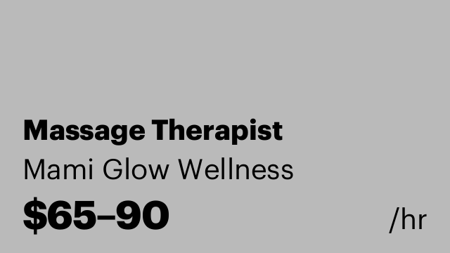 Massage Therapist
