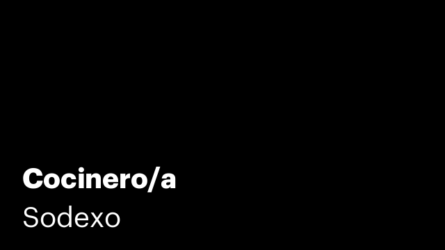 Cocinero/a