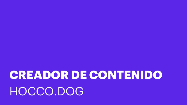 CREADOR DE CONTENIDO