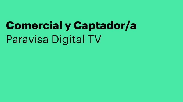 Comercial y Captador/a