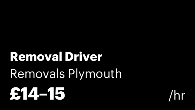 Removal Driver