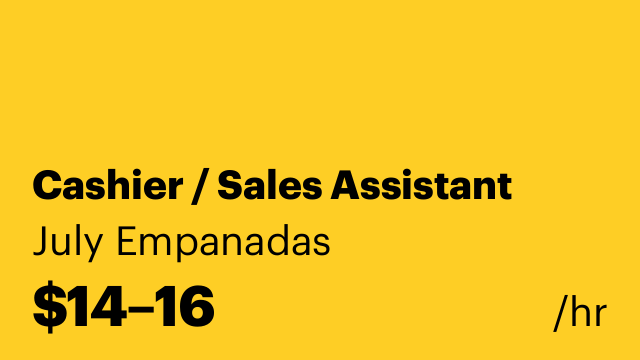 Cashier / Sales Assistant