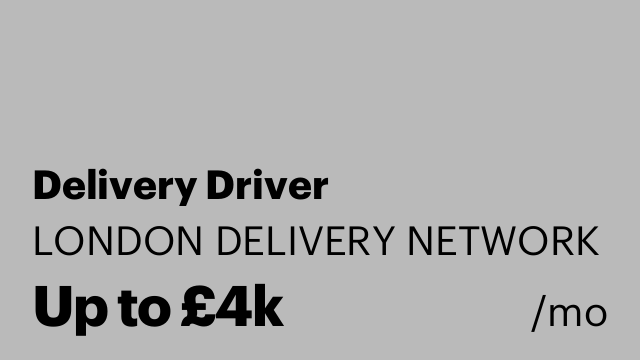 Delivery Driver