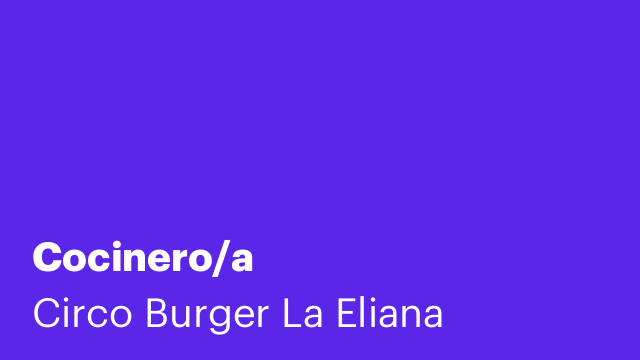 Cocinero/a