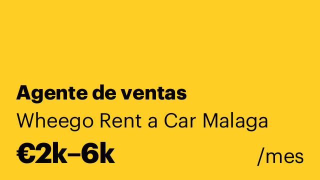 Agente de ventas