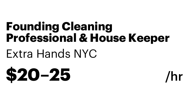 Founding Cleaning Professional & House Keeper