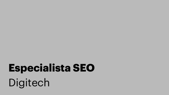 Especialista SEO