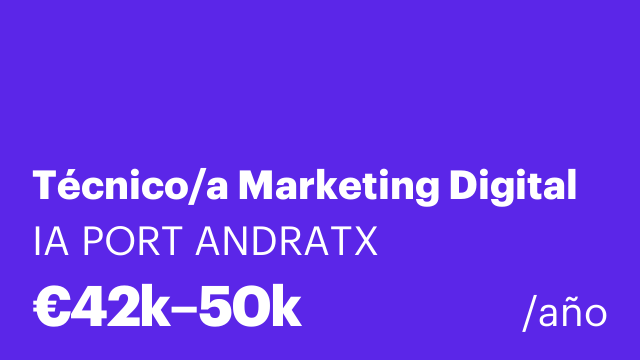 Técnico/a Marketing Digital