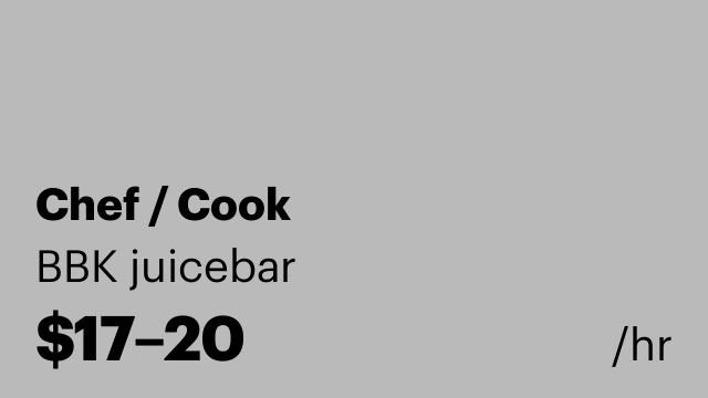 Chef / Cook