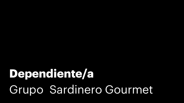 Dependiente/a
