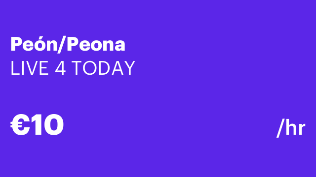 Peón/Peona