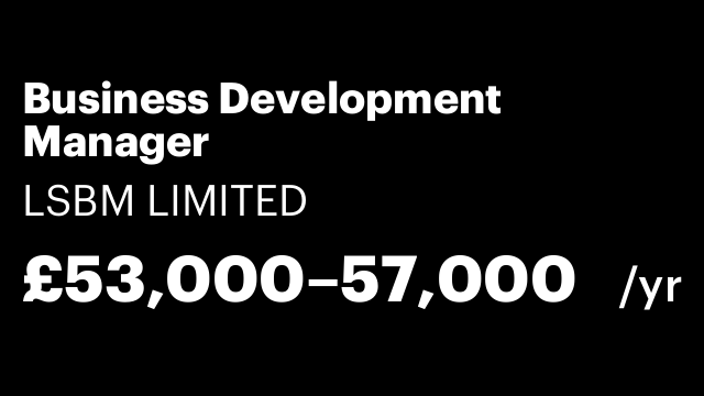 Business Development Manager