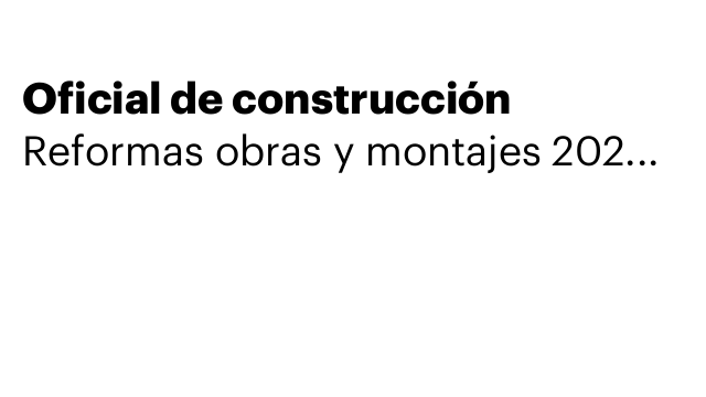 Oficial de construcción