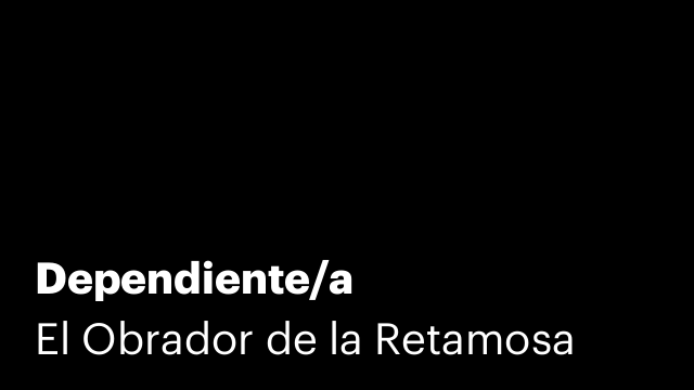Dependiente/a