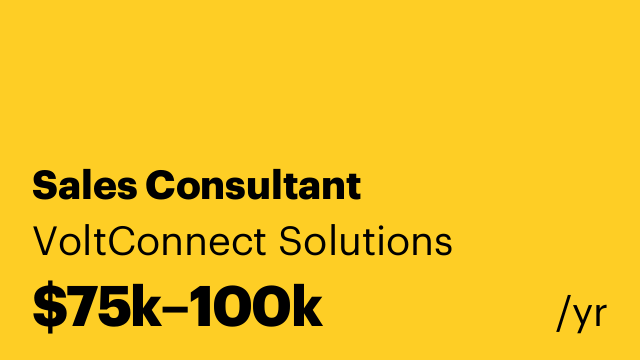 Sales Consultant