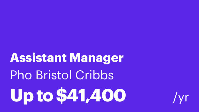 Assistant Manager