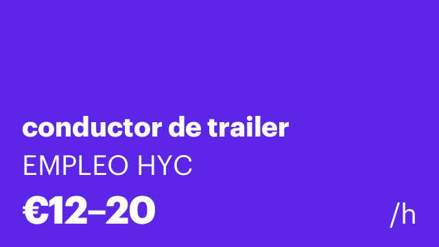 conductor de trailer