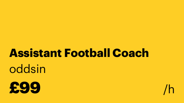 Assistant Football Coach