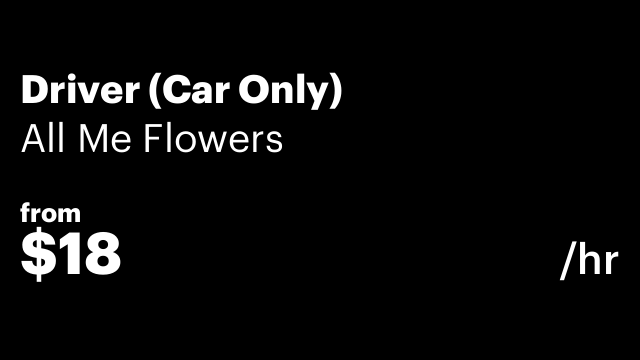 Driver (Car Only)
