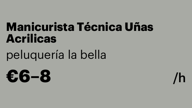 Manicurista Técnica Uñas Acrilicas