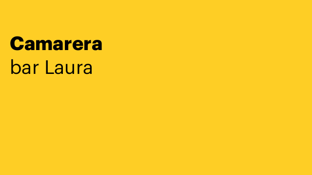 Camarera