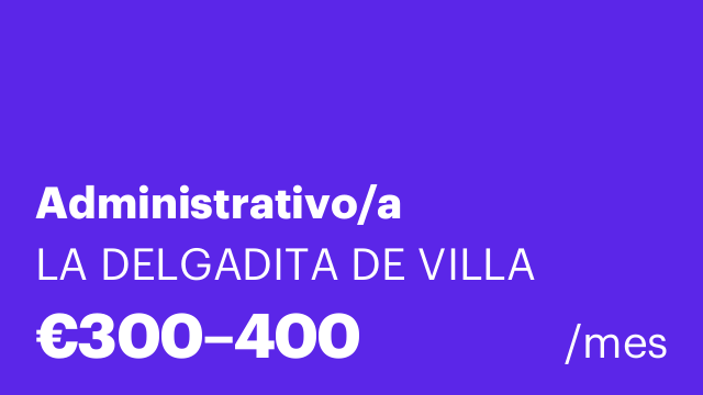 Administrativo/a