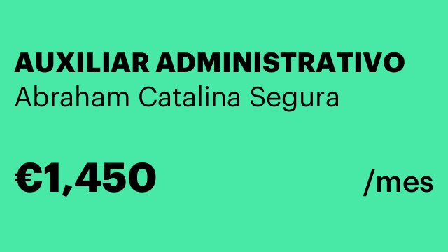 AUXILIAR ADMINISTRATIVO