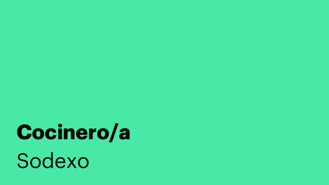 Cocinero/a