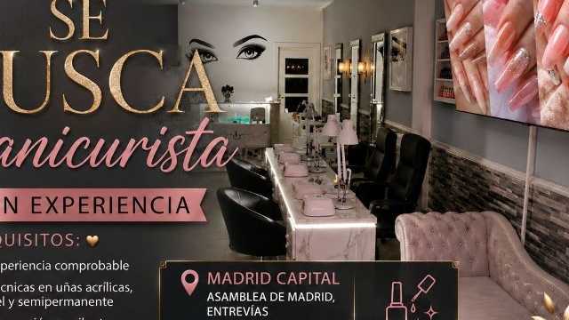 SE NESESITA MANICURISTA URGENTE