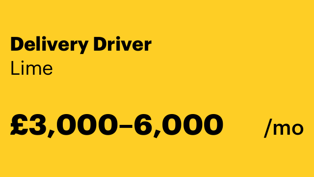 Delivery Driver