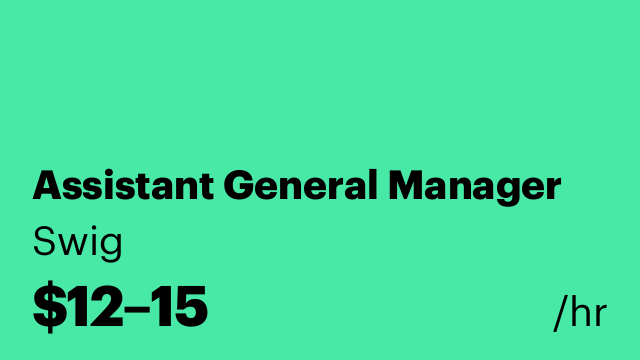 Assistant General Manager