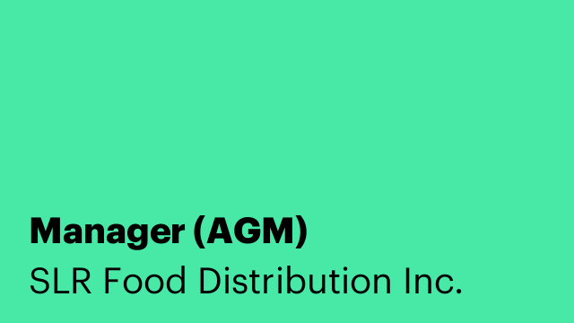 Manager (AGM)