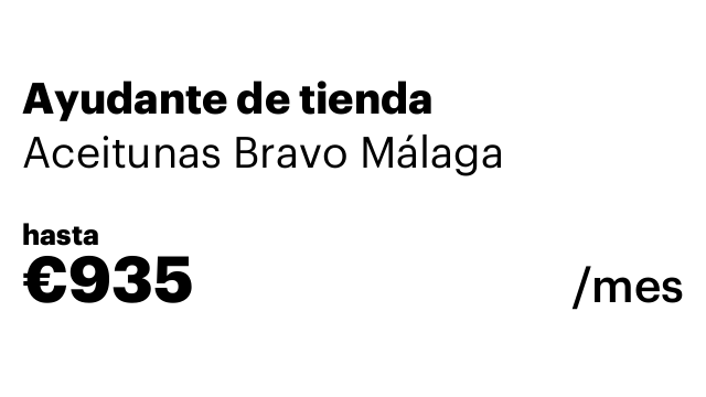 Ayudante de tienda