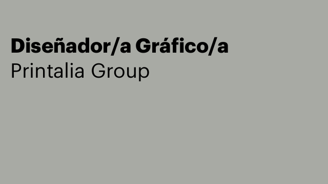 Diseñador/a Gráfico/a