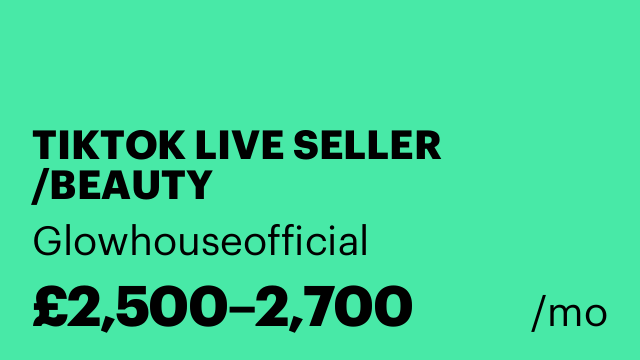TIKTOK LIVE SELLER /BEAUTY