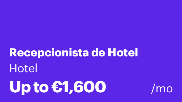 Recepcionista de Hotel