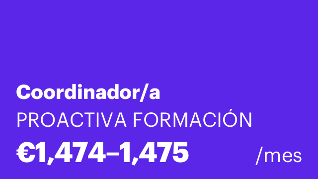 Coordinador/a