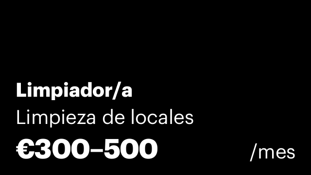 Limpiador/a