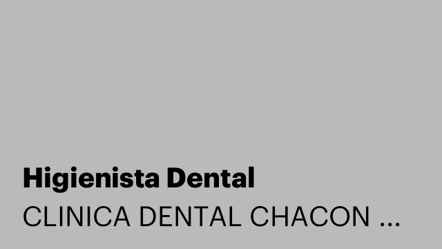 Higienista Dental
