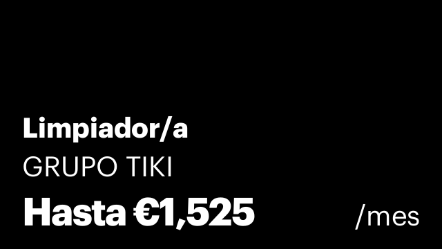 Limpiador/a