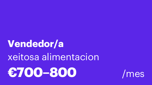 Vendedor/a