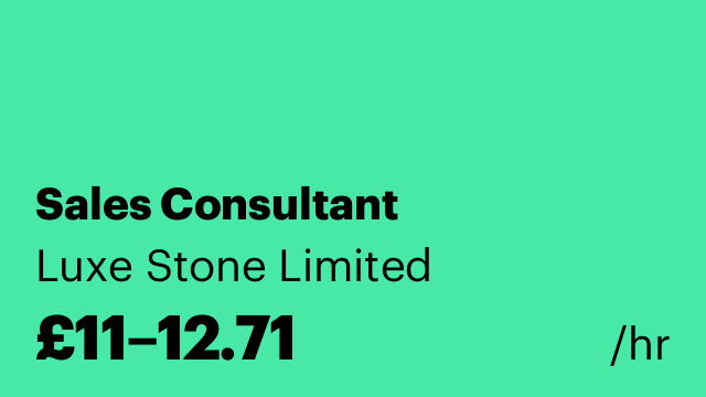 Sales Consultant