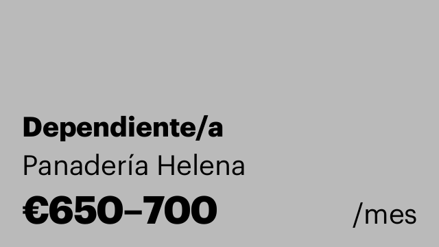 Dependiente/a