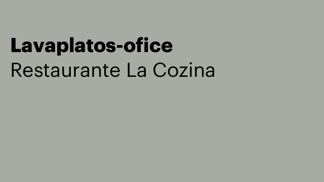 Lavaplatos-ofice