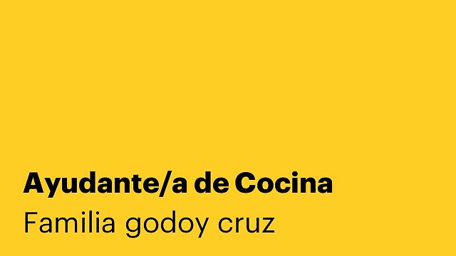 Ayudante/a de Cocina