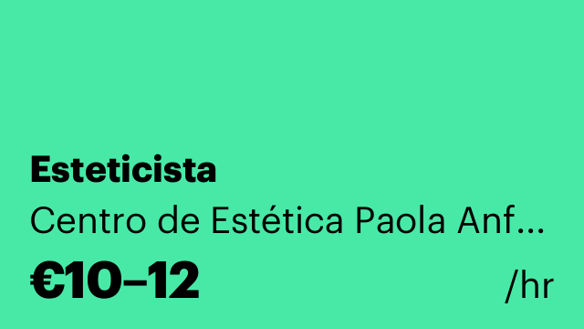 Esteticista