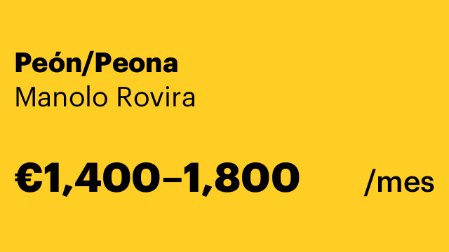 Peón/Peona