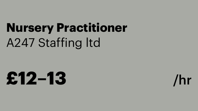 Nursery Practitioner